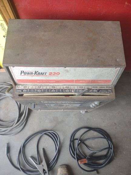 Wards Power-Kraft 230 Welding Machine, Does Work