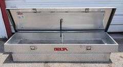 Aluminum Delta Truck Bed Tool Box, Fits Full Size Trucks