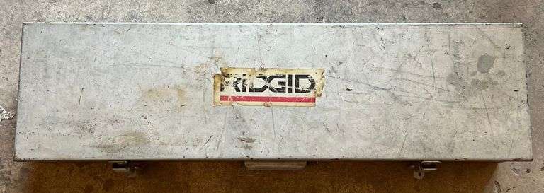 Rigid 12-R Exposed Ratchet Threader Set w/ Case