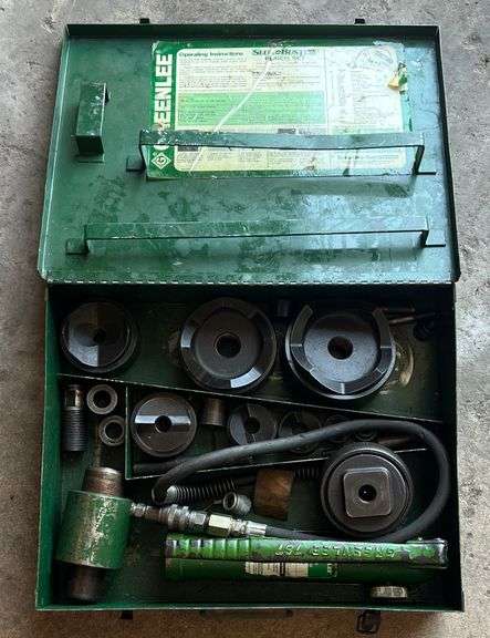 Greenlee Knockout Punch Set w/ Case