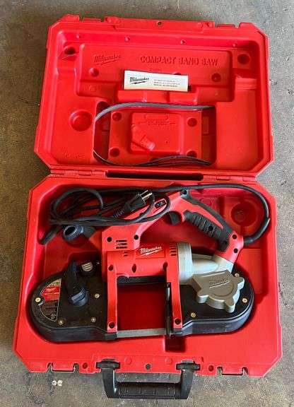 Milwaukee Compact Band Saw w/ Case, Does Work