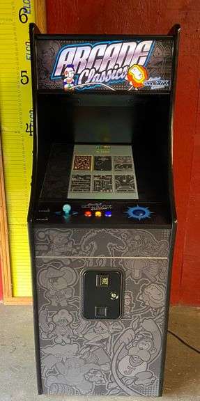 Arcade Classics LTD Onyx Edition, 60 Game Console, Does Work, 27" Screen, (24-3/4"Wx 67-1/2"Hx 35"D) Excellent Condition!