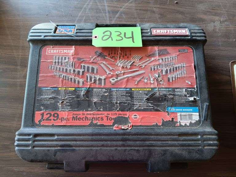 Craftsman Mechanic Tool Set ELCO Auctions