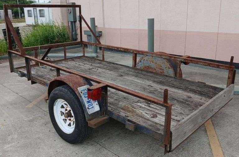 10'X 5' Utility Trailer, Registration Only
