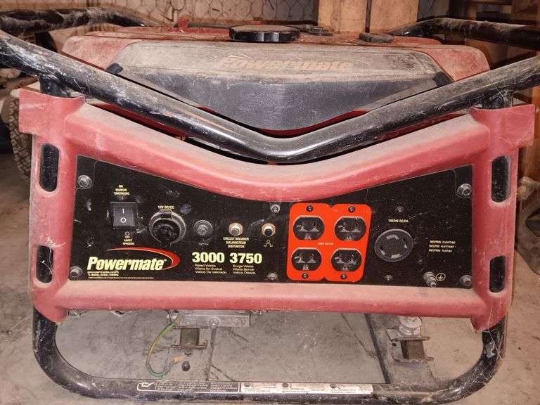 Power Mate Gasoline Generator, Has Compression