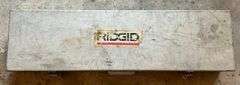 Rigid 12-R Exposed Ratchet Threader Set w/ Case