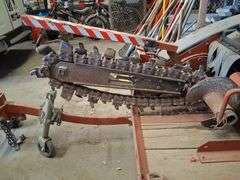 Ditch Witch 1330 Trencher w/ Trailer, Predator Engine, Runs & Operates But Will Need Carburetor Repair