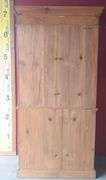 Antique Wooden Hutch, (83"H x 39-3/4"W x 20-1/2")