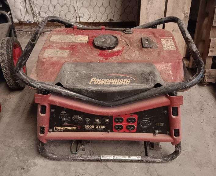 Power Mate Gasoline Generator, Has Compression