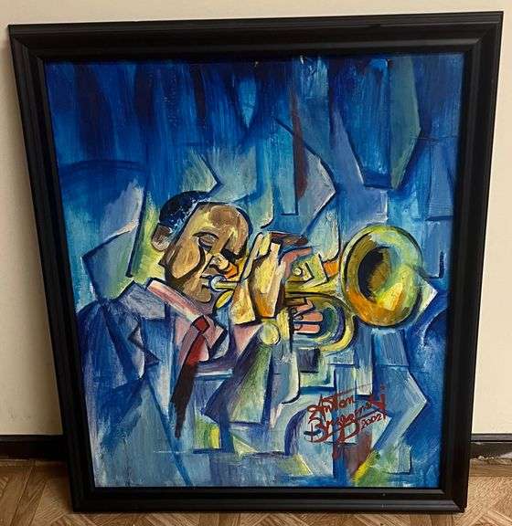 Framed Painting By Anton Brzezinski In 2002