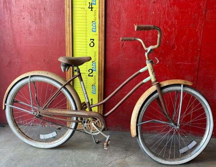 Vintage Western Flyer Bike & Vintage Radio Flyer Scooter