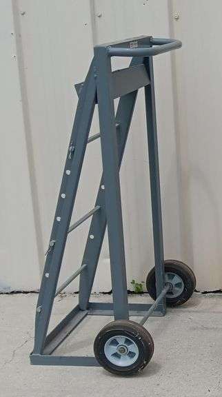 Uline Wire Spool Dispensing Cart