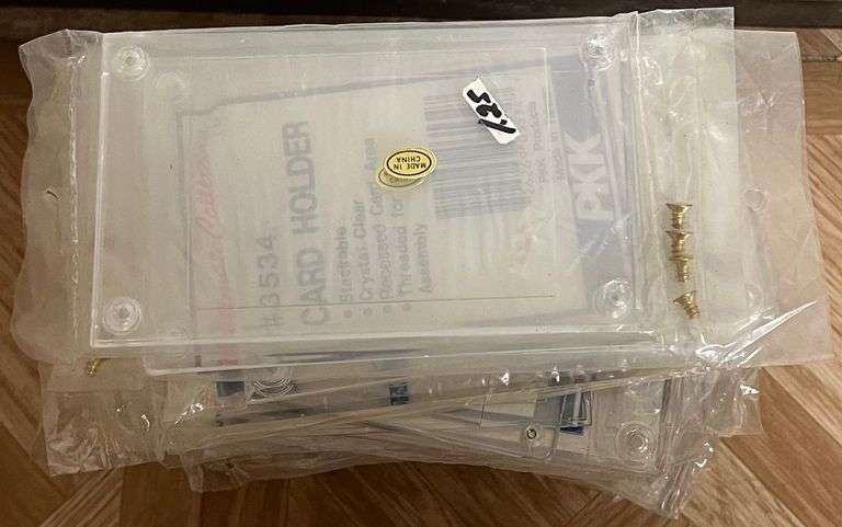 Lot of Misc. Baseball Card Holders