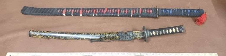 (2) Samurai Swords w/ Sheaths