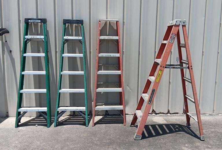 (4) 6ft Ladders, 4 times the money