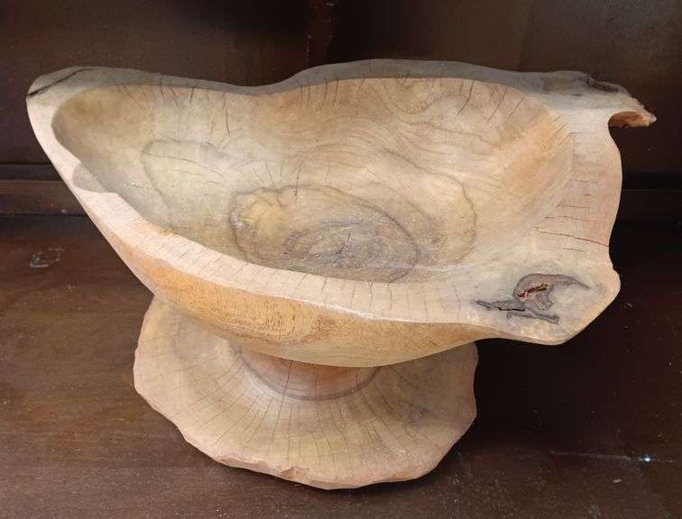 Hand Carved Burl Bowl