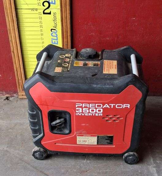 Predator 3500 Inverter Generator, Has Compression