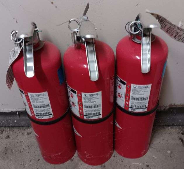 3) Fire Extinguishers