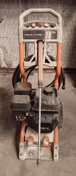 Generac Gas Pressure Washer, Has Compression