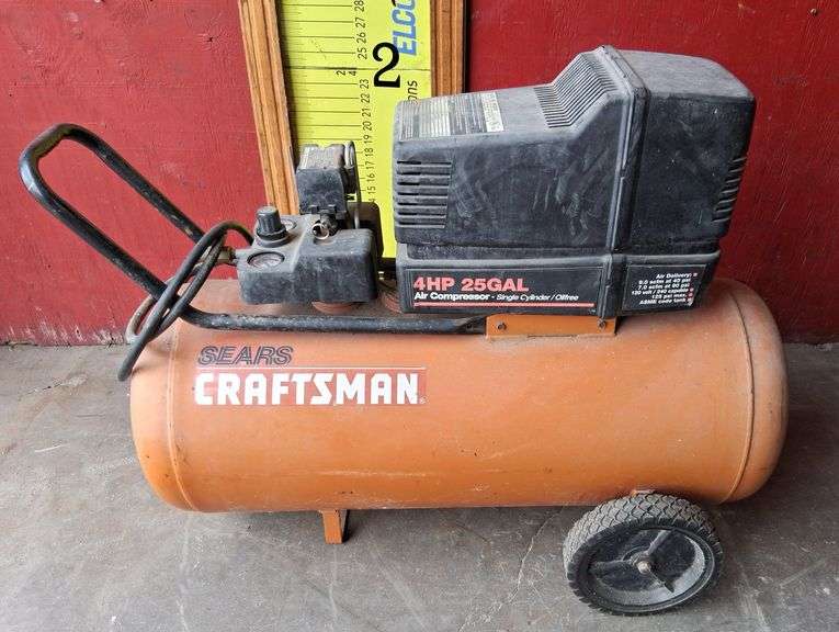 Craftsman 4hp 25gal Air Compressor, Does Work