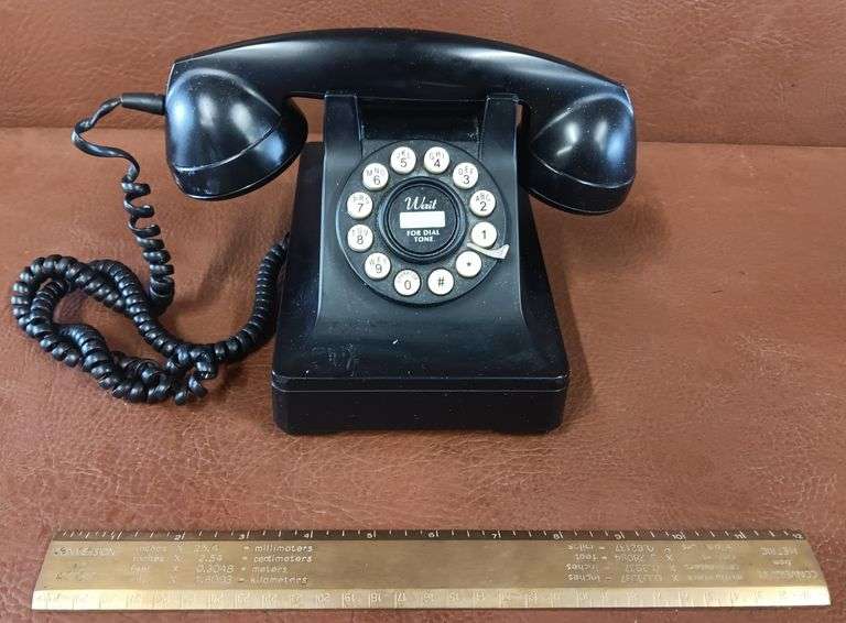 (2) Rotary Style Phones, Crosley & Paramount