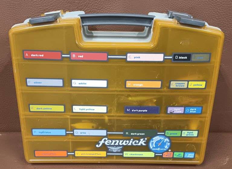 Fenwick Tackle Box w/ 30+ Lures