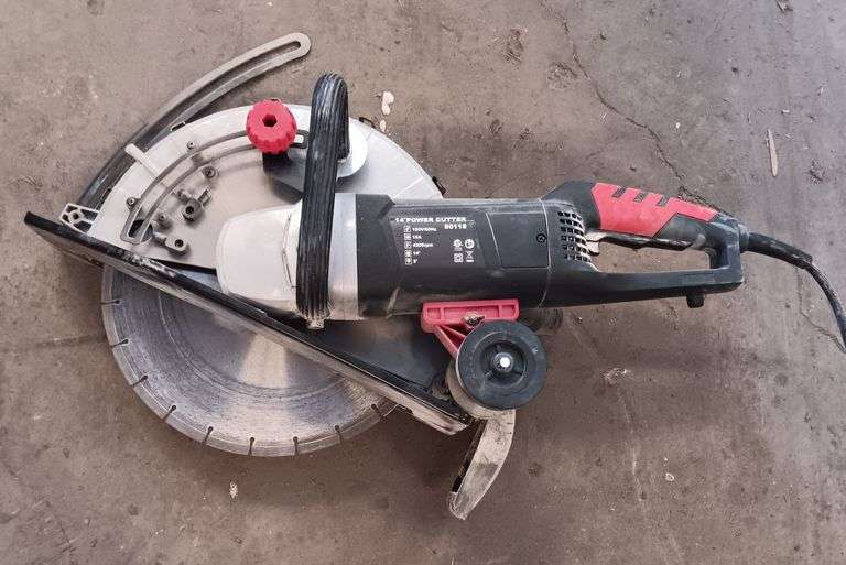Extreme Power 14" Power Cutter Electric Concrete Saw, Does Work