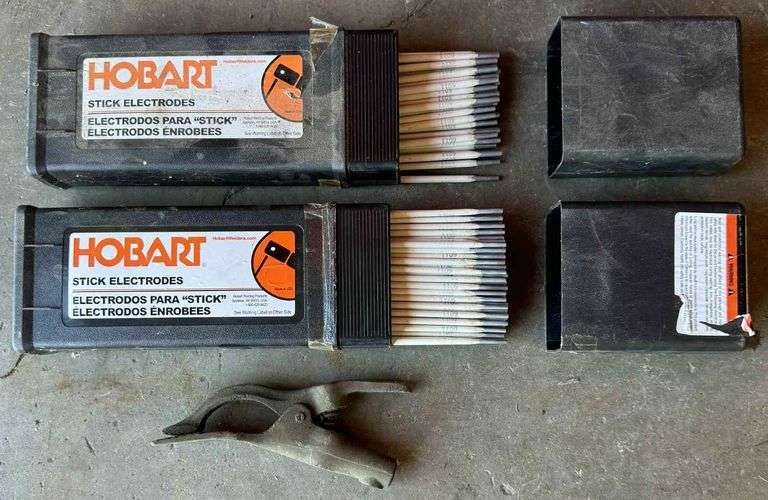(2) Packs of 6011, Hobart Stick Welding Rods