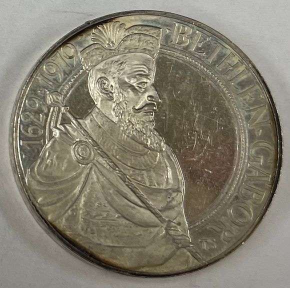 1979 Hungarian 200 Forint 350th Anniversary Commemorative Coin, .64 Silver Content, 44.4 Grams