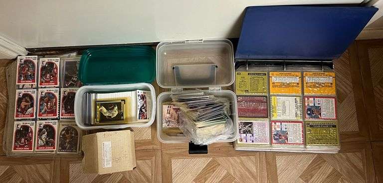 Huge Lot of Hundreds of Misc. Baseball Cards
