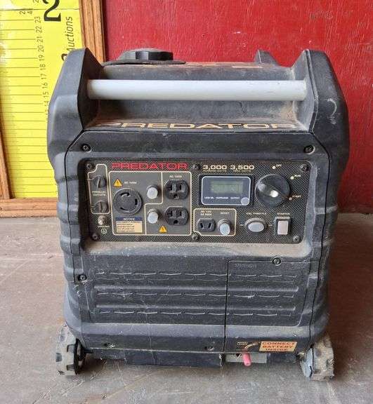 Predator 3500 Inverter Generator, Has Compression