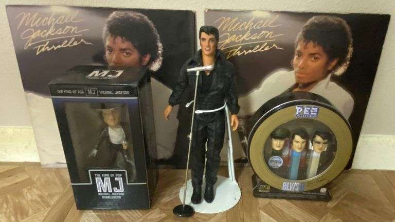 Misc. Michael Jackson & Elvis Presley Lot