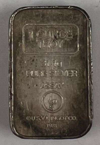 1oz 31.1g Pure Silver Bar