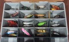 Fenwick Tackle Box w/ 30+ Lures