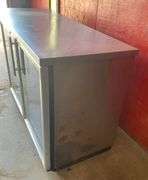 True Bar Refrigerator Model TBB-24-60G-S-LD, Does Work (61"Lx24-1/2"Wx36"H)