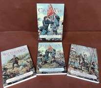 (16) War Books, Civil War, Pearl Harbor, WW2