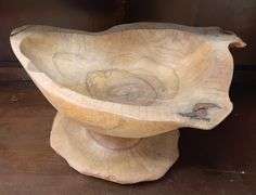 Hand Carved Burl Bowl