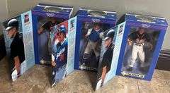 (3) 1997 Edition Starting Lineup Baseball Action Figures, (2) Cal Ripken Jr. & (1) Mike Piazza, All In Original Packaging