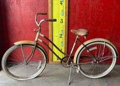 Vintage Western Flyer Bike & Vintage Radio Flyer Scooter