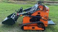 2024 New AGT Industrial YF2-380 1 Ton Mini Skid Steer Loader,  15hp,  Runs & Operates