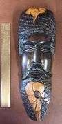 (6) African Mask, Statues & Mask Shaped Dish