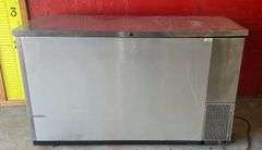 True Bar Refrigerator Model TBB-24-60G-S-LD, Does Work (61"Lx24-1/2"Wx36"H)