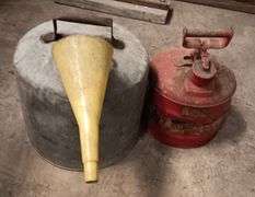 2) Metal Gas Cans