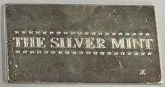 20g "The Silver Mint" .999 Fine Silver Bar