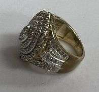 1ct Marquise Diamond Cluster Ring