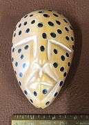 (6) African Mask, Statues & Mask Shaped Dish