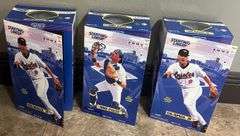(3) 1997 Edition Starting Lineup Baseball Action Figures, (2) Cal Ripken Jr. & (1) Mike Piazza, All In Original Packaging