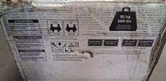 Gladiator Foldaway Work Station , New In Box (42"Wx 30-1/2"H)