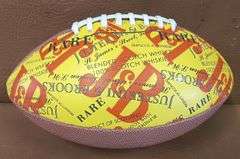J&B Scotch Whiskey Football (Justerini & Brooks)