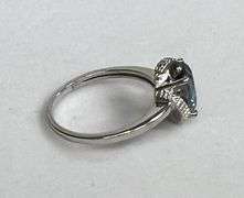 Sterling Silver 2.44ct Mystic Sapphire Dinner Ring